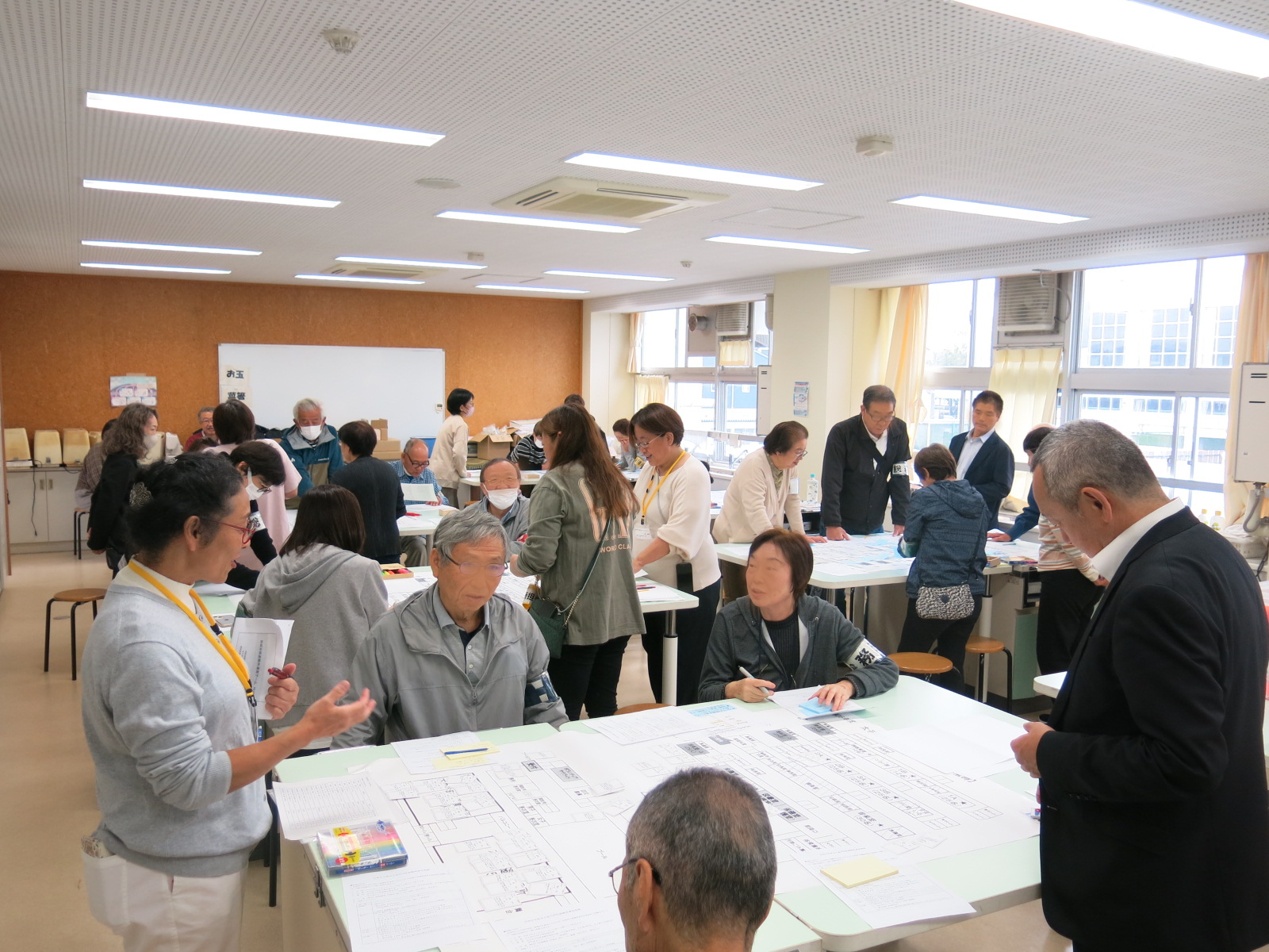 HUG訓練全体の様子