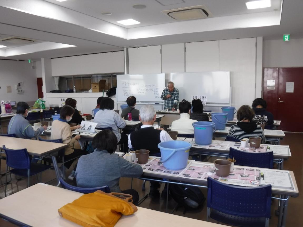 桜丘会場の様子