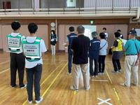 駒留中避難所打合せ