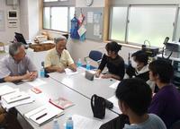 若林町会ヒアリングの様子