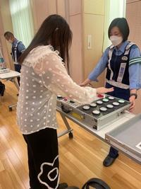 反射神経の測定の様子1