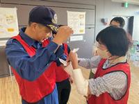 応急手当競技の様子1