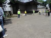 当日の様子玉川中町会