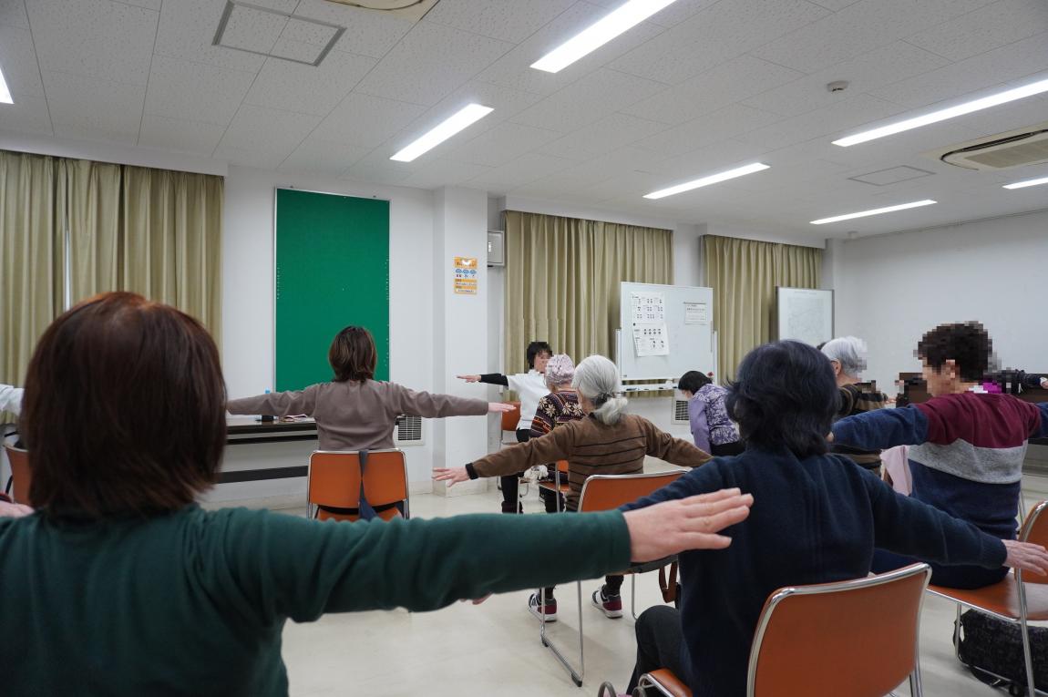 体操の様子