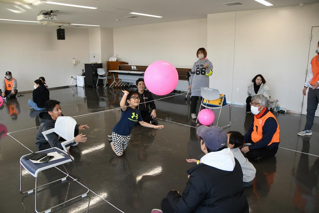 風船バレー
