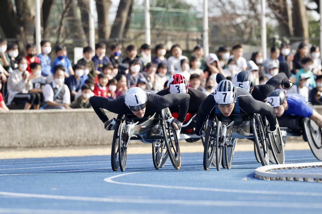 車いす競技会の様子
