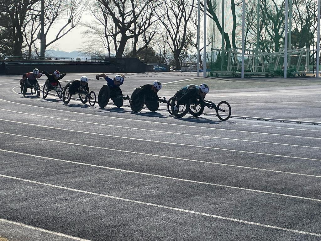 車いす競技会の様子