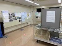 災害と平和企画展「展示室の様子」