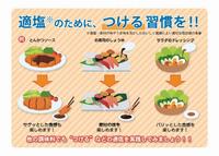適塩のためにつける習慣を