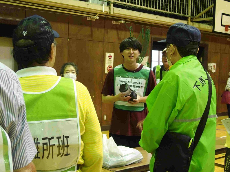 駒繋小学校避難所運営訓練