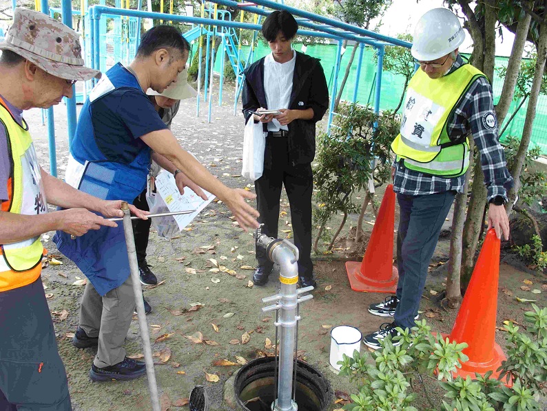 経堂小学校避難所運営訓練