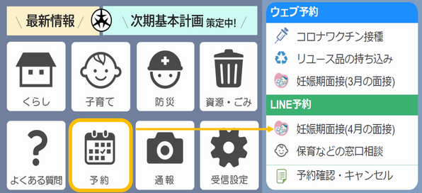 予約