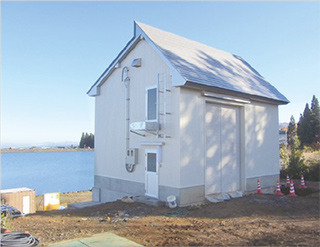 雑水山第二発電所外観（新潟県津南町）
