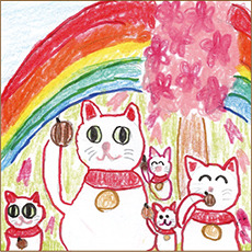 （4）豪徳寺の招き猫