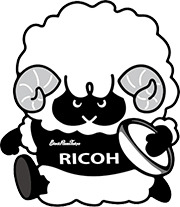 リコーブラックラムズ東京公式マスコットキャラクター「ラムまる」
