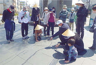 地域の歴史に詳しい公園サポーターがご案内します