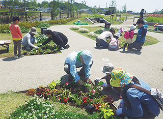 ガーデニング体験のほか公園サポーターの活動を知る写真展を行います