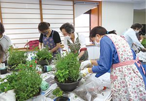 寄せ植えを楽しく学びませんか