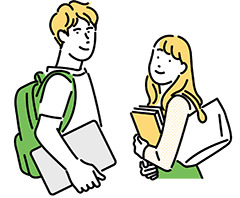 奨学金を受けて進学した若者の声