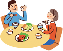 外食時に気をつけること