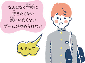 悩んでいる学生