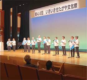 演芸大会（昨年度の様子）