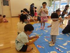 異年齢児同士のあそび