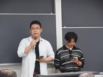学生の発表の様子