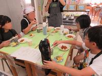 実食の様子