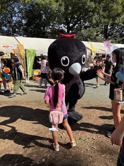 からぴょん記念撮影（自由広場）