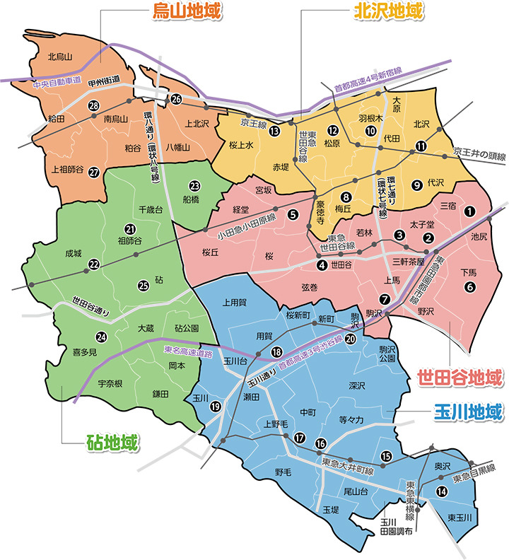まちづくりセンター地図