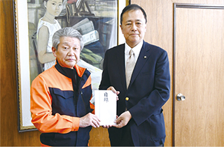 泉谷珠洲市長と面会しました