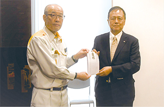 坂口輪島市長と面会しました