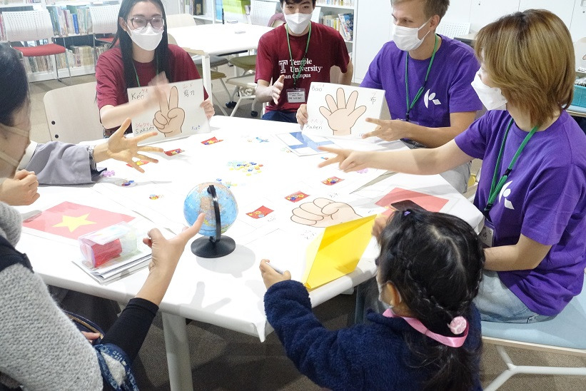 留学生との交流遊び