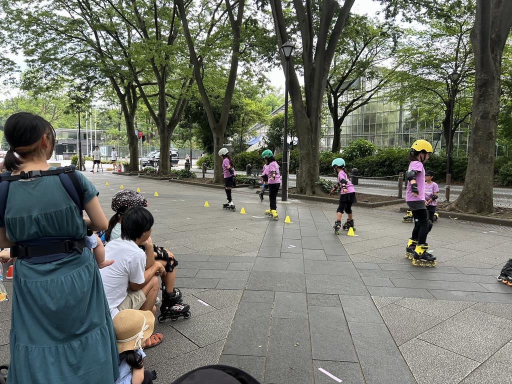 インラインスケート体験