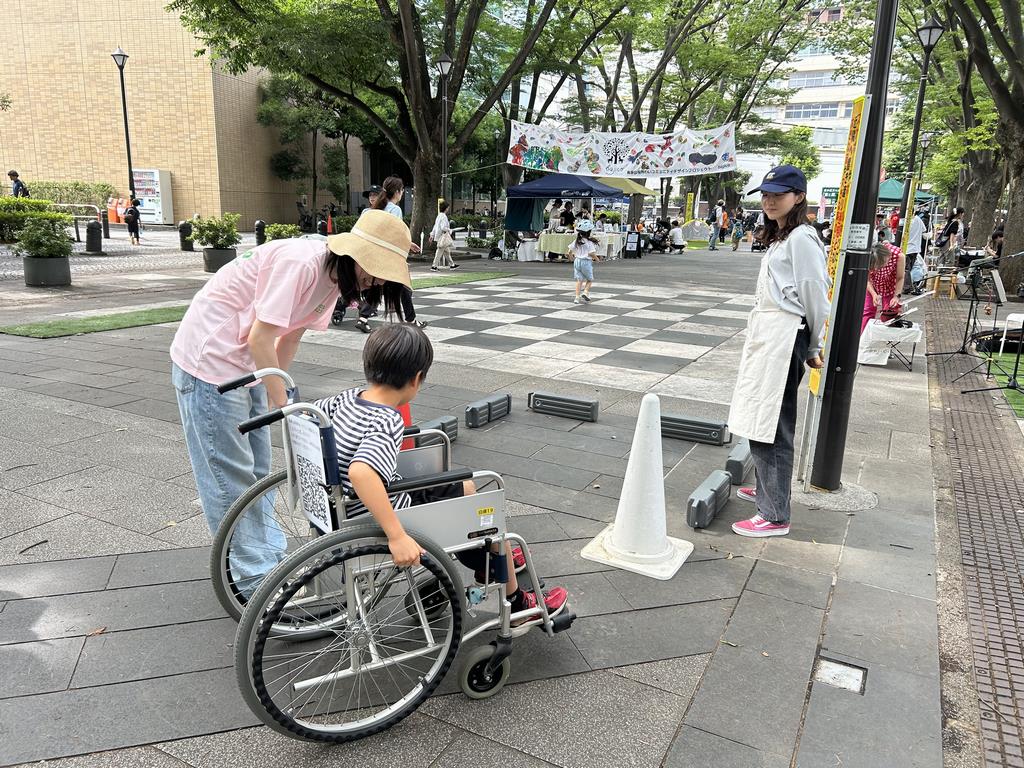 車いす体験