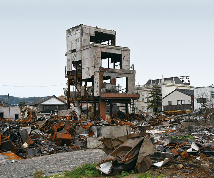 能登半島地震の被害の様子の写真