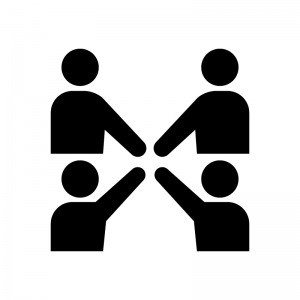 4人で協力
