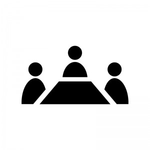 3人で会議