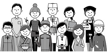 人々のイラスト