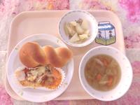 鮭のピザ風焼き