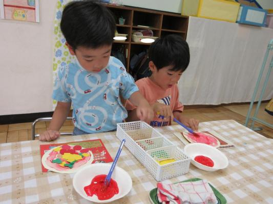 ピザ作り