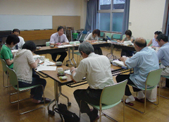 学校運営委員会の様子の写真