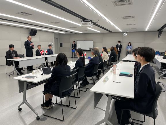 副区長・教育長表敬訪問