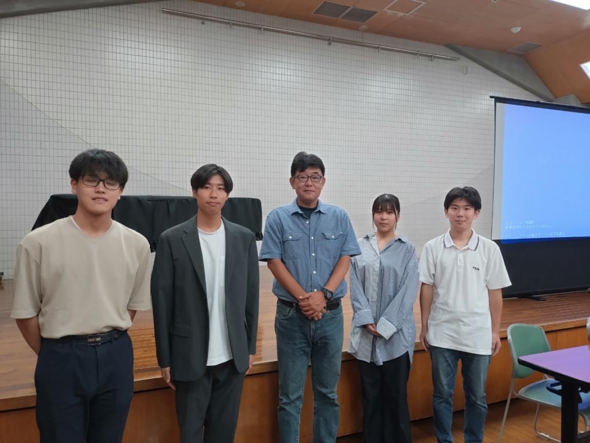 講師との1枚