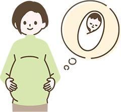 妊婦のイラスト