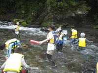 川遊びの写真