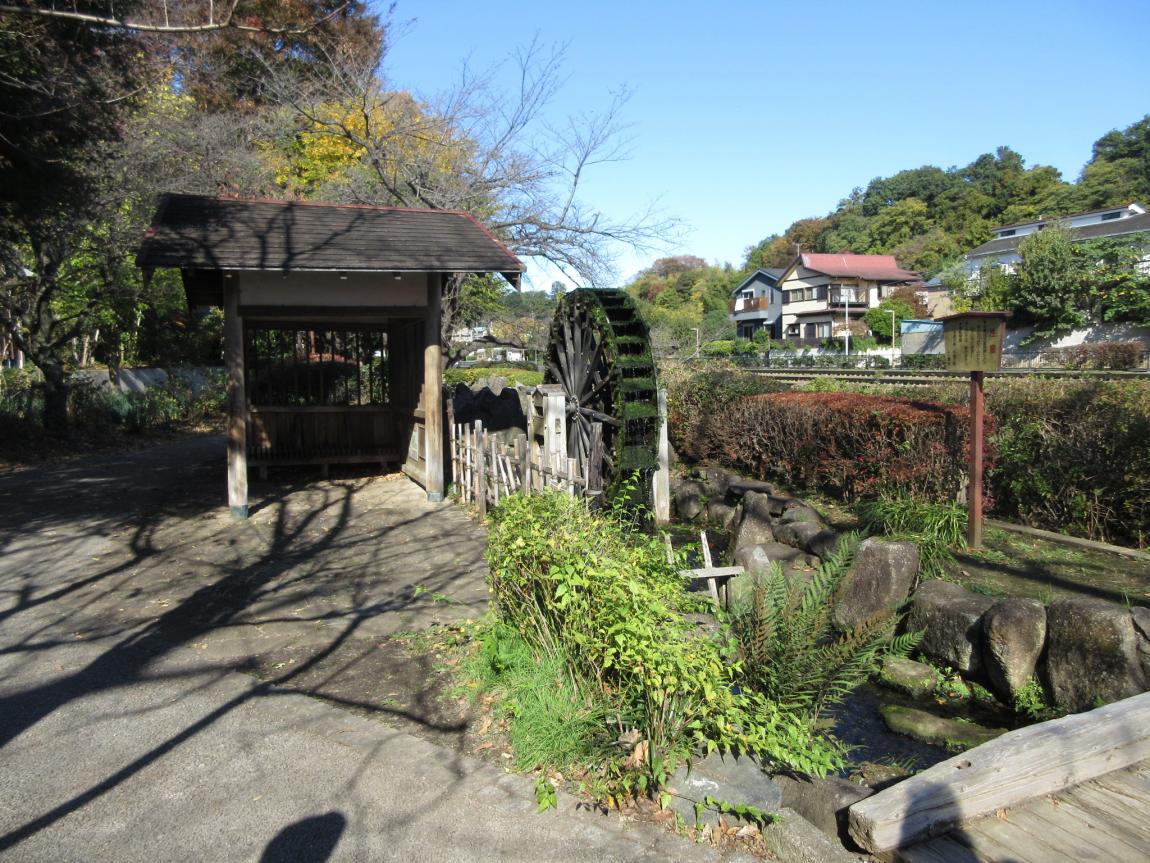 野川の水車