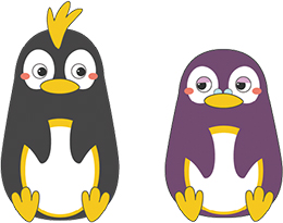 ペンギンのイラスト
