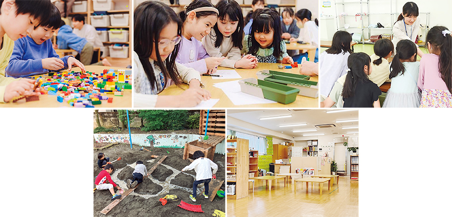 新BOP学童クラブと民間学童クラブのそれぞれの様子